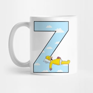 Simpsons letter Mug